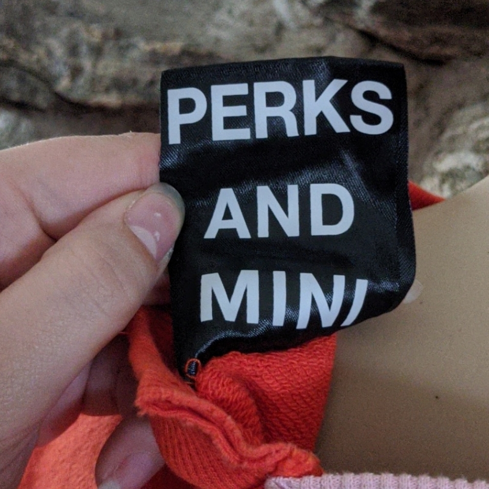 Pam Perks & Mini Multicolor Complex Split Sweater - image 8